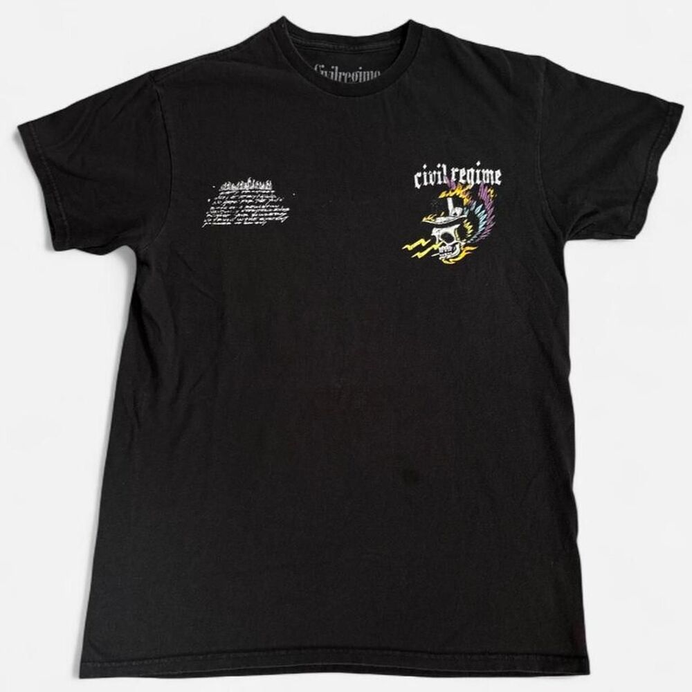 Civil-regime Men's Black T-shirt